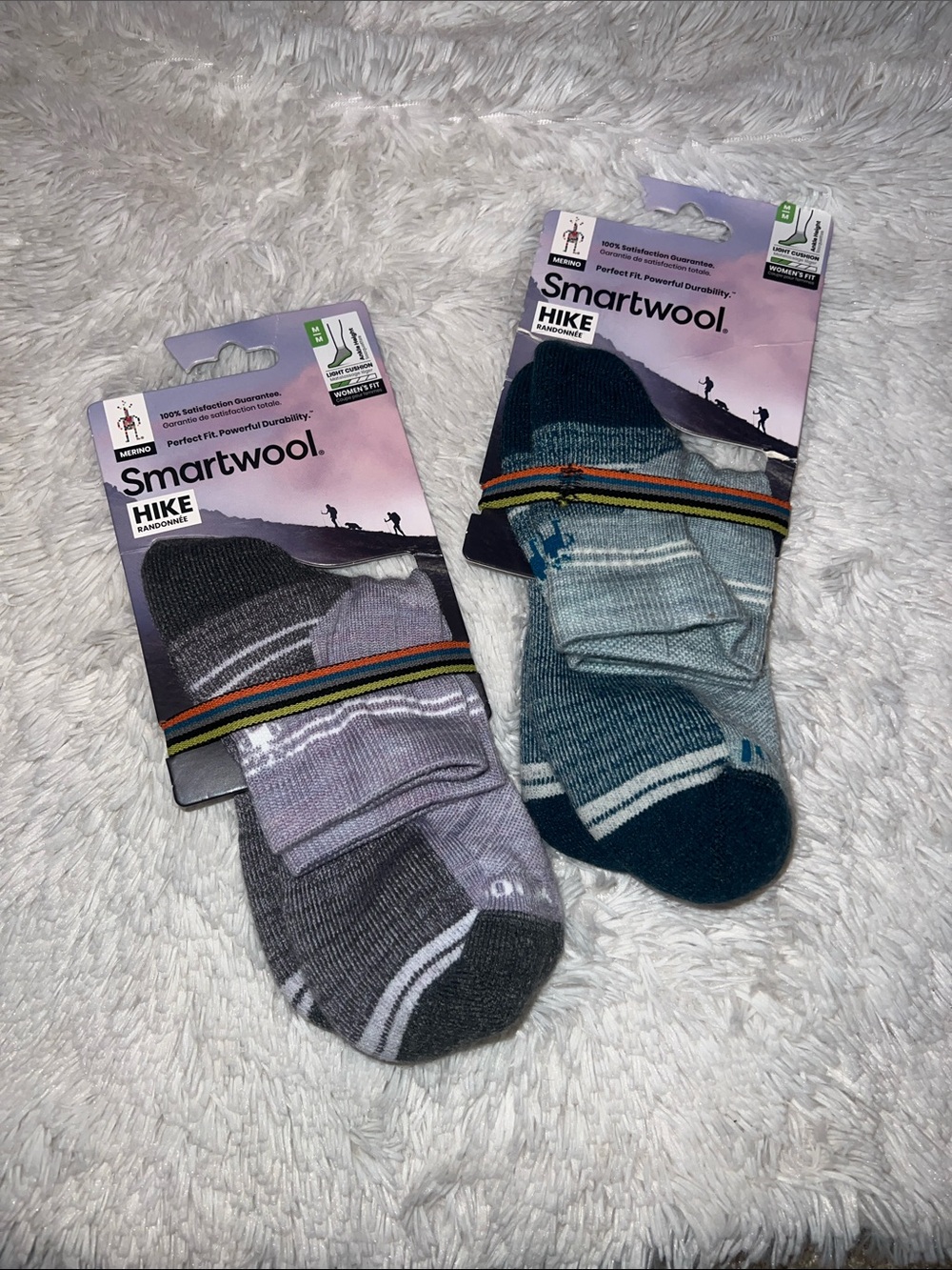 DYNAMIC DUO of SMARTWOOL HIKE QUARTERS